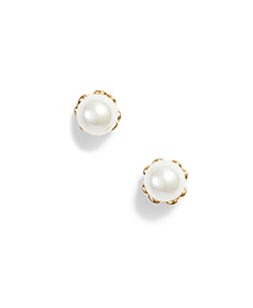 pearlette delicate stud earrings KATE SPADE NEW YORK.