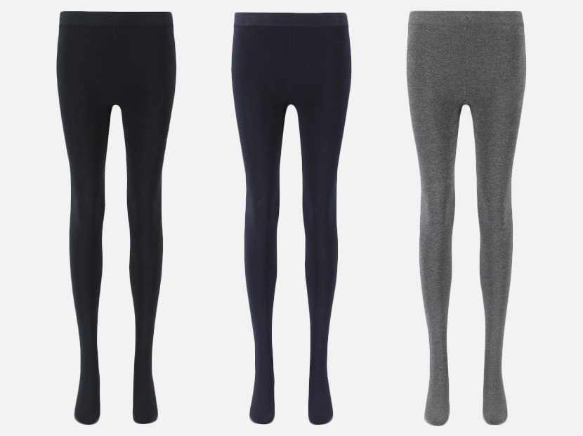WOMEN HEATTECH EXTRA WARM PILE-LINED TIGHTS.