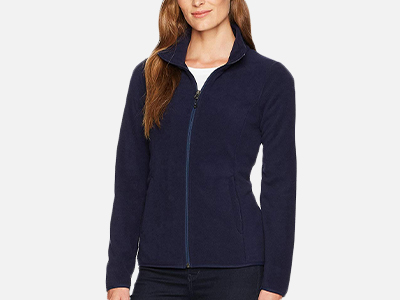 Amazon Essentials Women's Full-Zip Polar Fleece Jacket.