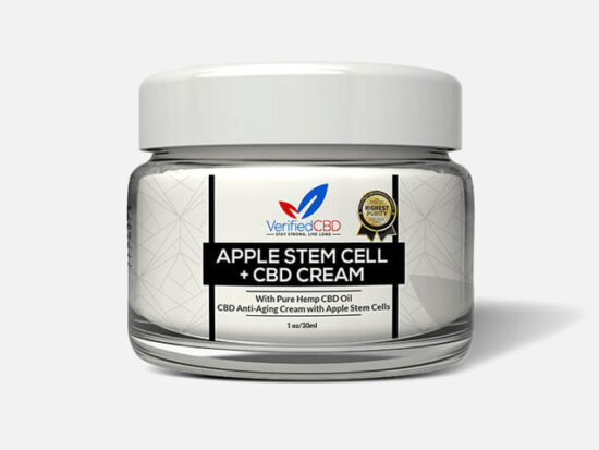 CBD Anti-Aging Cream with Apple Stem Cells.