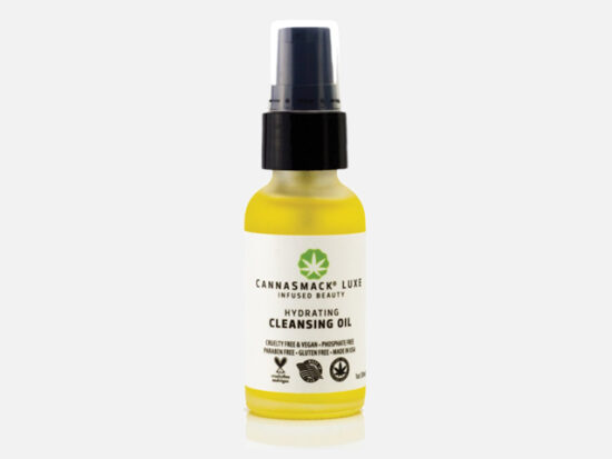CannaSmack LUXE Hydrating Cleansing Oil.