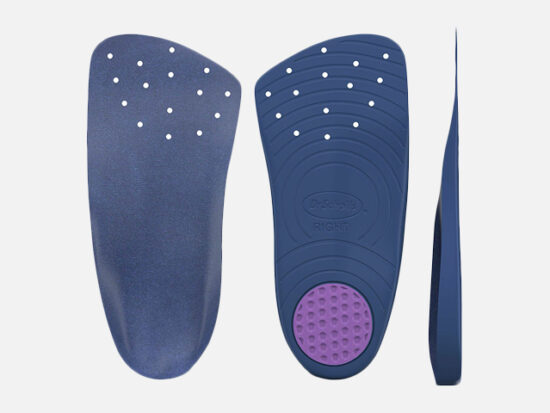 Dr. Scholl’s HEEL Pain Relief Orthotics.