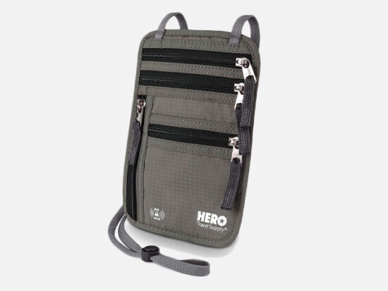 HERO Neck Wallet.