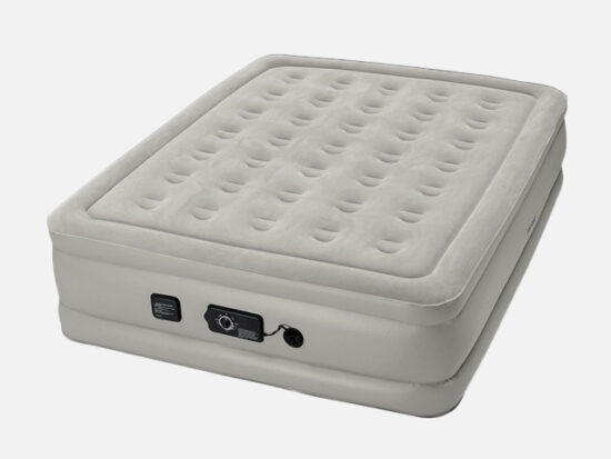 Insta-Bed Raised Air Mattress with Never Flat Pump.