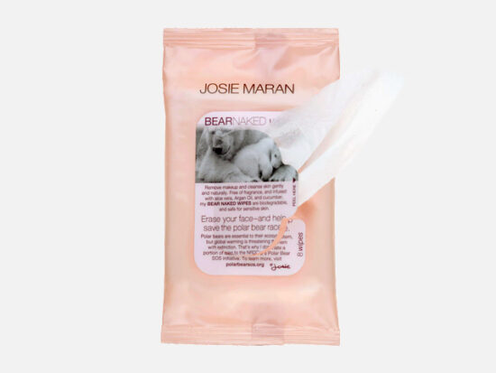 JOSIE MARAN Bear Naked Wipes.