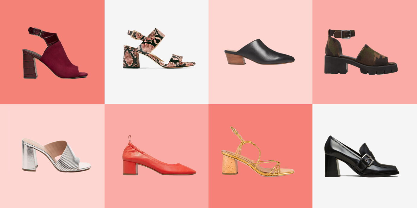 Block Heels You Can Sightsee In All Day Long.