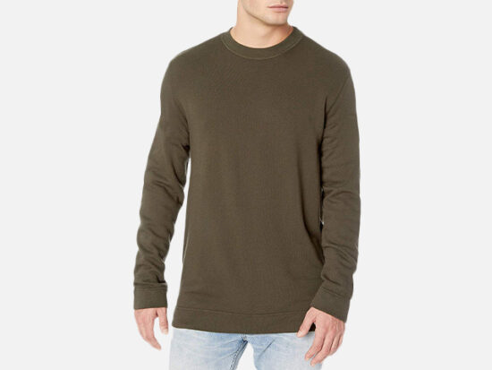 PAIGE Men's Marley Garment Dyed Sweatshirt.