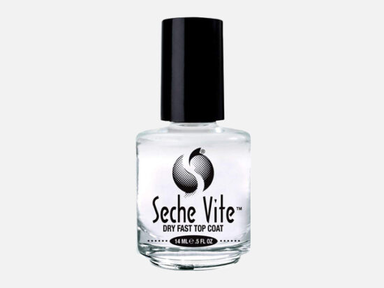 Seche Vite Dry Fast Top Nail Coat, Clear.