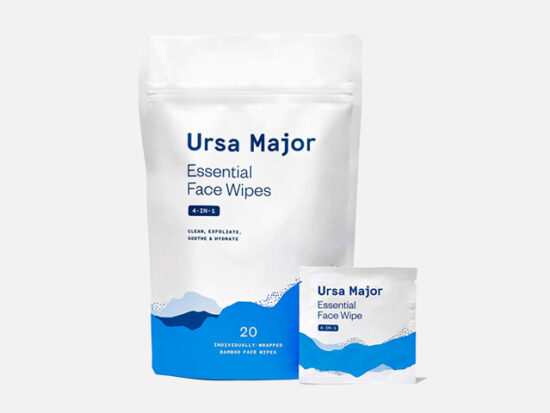 Ursa Major Essential Face Wipes.