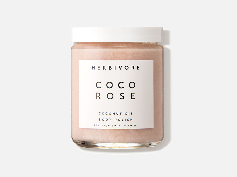 Herbivore Botanicals Coco Rose Coconut Oil Body Polish.