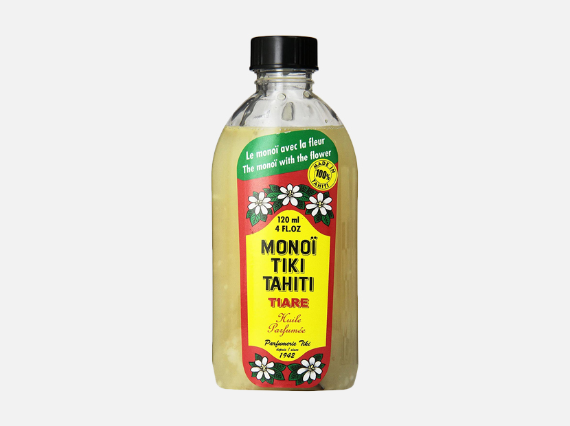 Monoi Tiki Tahiti Tiare Coconut Oil 4 Fluid Ounce.