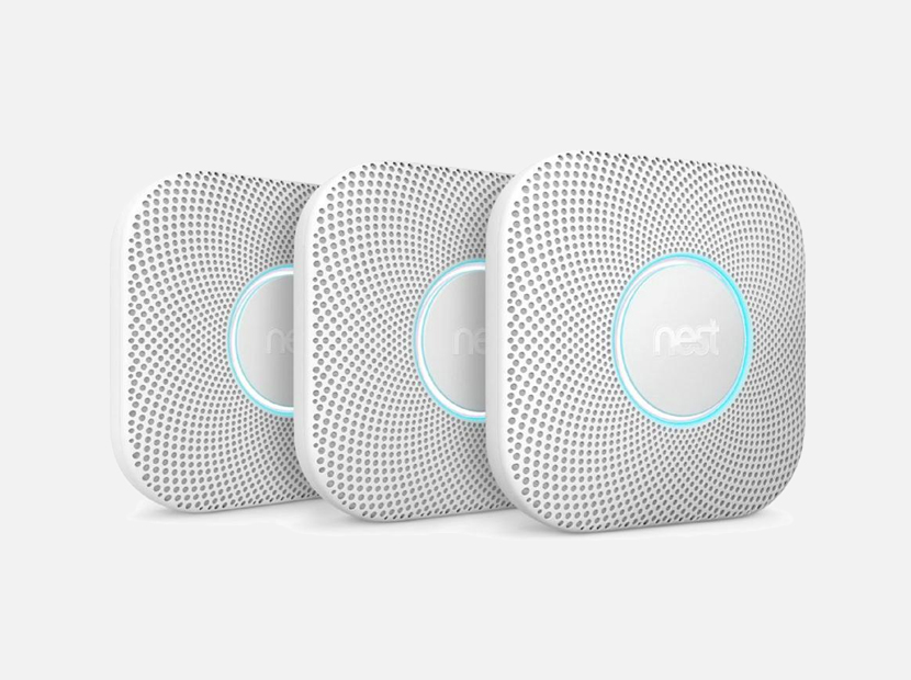 Nest Protect Battery Smoke and Carbon Monoxide Detector.