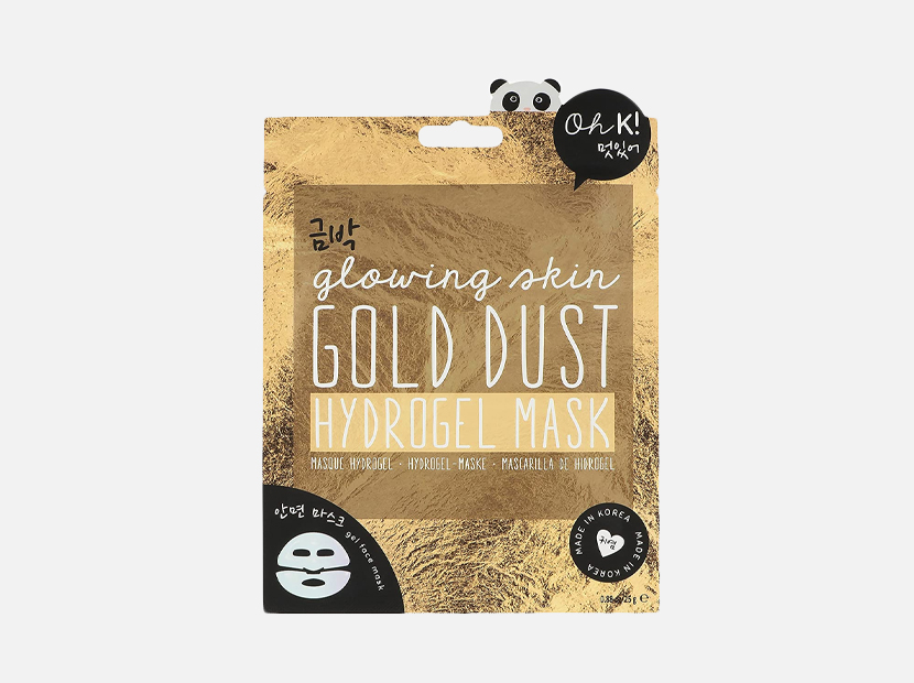 Oh K! Korean Glowing Skin Gold Dust Hydrogel Face Mask.